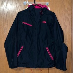 north face rain jacket